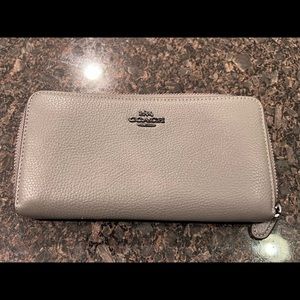 Grey Coach wallet